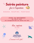 PEINTURE SUR TOILE AU CŒUR DE L'AQUARIUM
