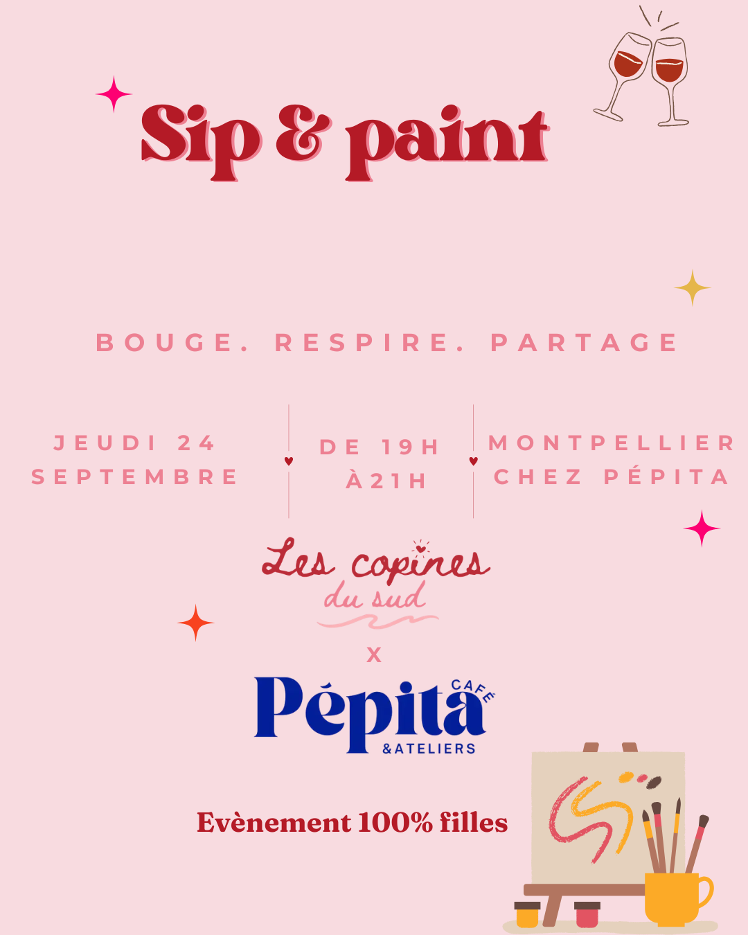 SIP AND PAINT - MONTPELLIER