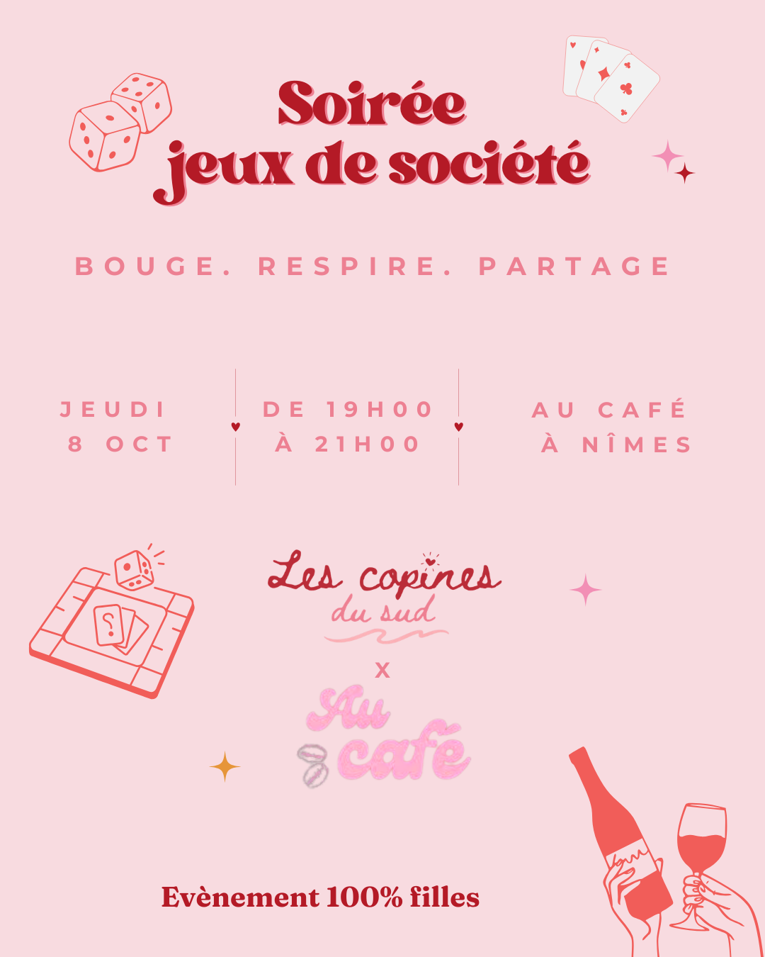 SOIRÉE JEUX DE SOCIÉTÉ - NIMES