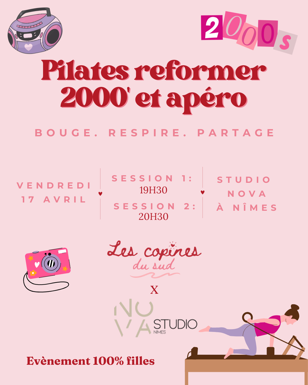 PILATES ANNÉES 2000 - NÎMES