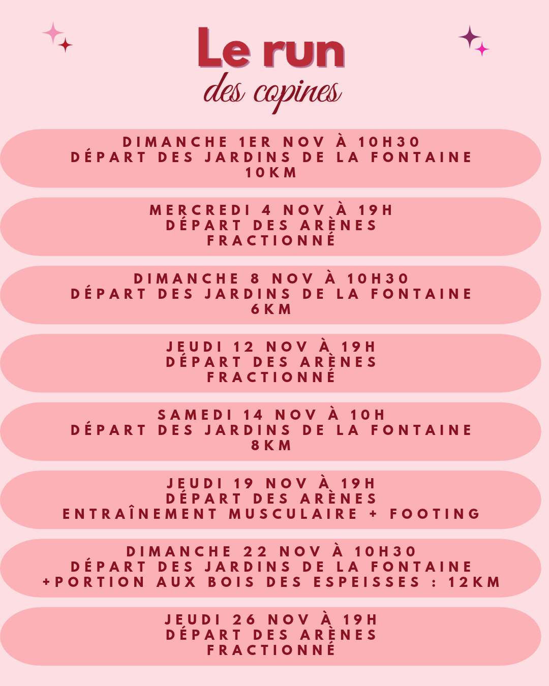 LE RUN DES COPINES - NIMES